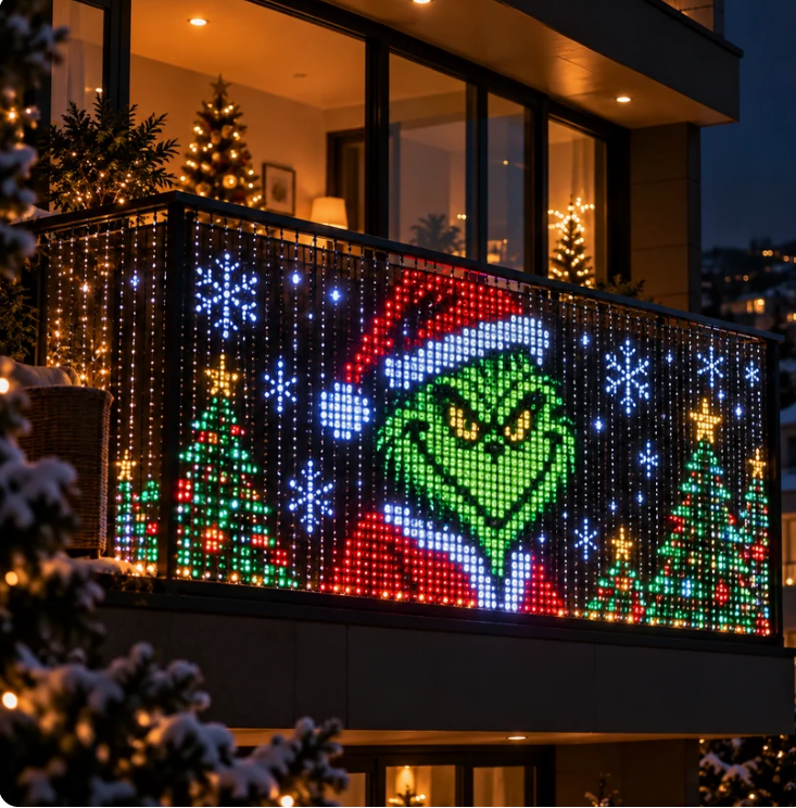 Merrilume™ Magic Christmas Balcony Lights