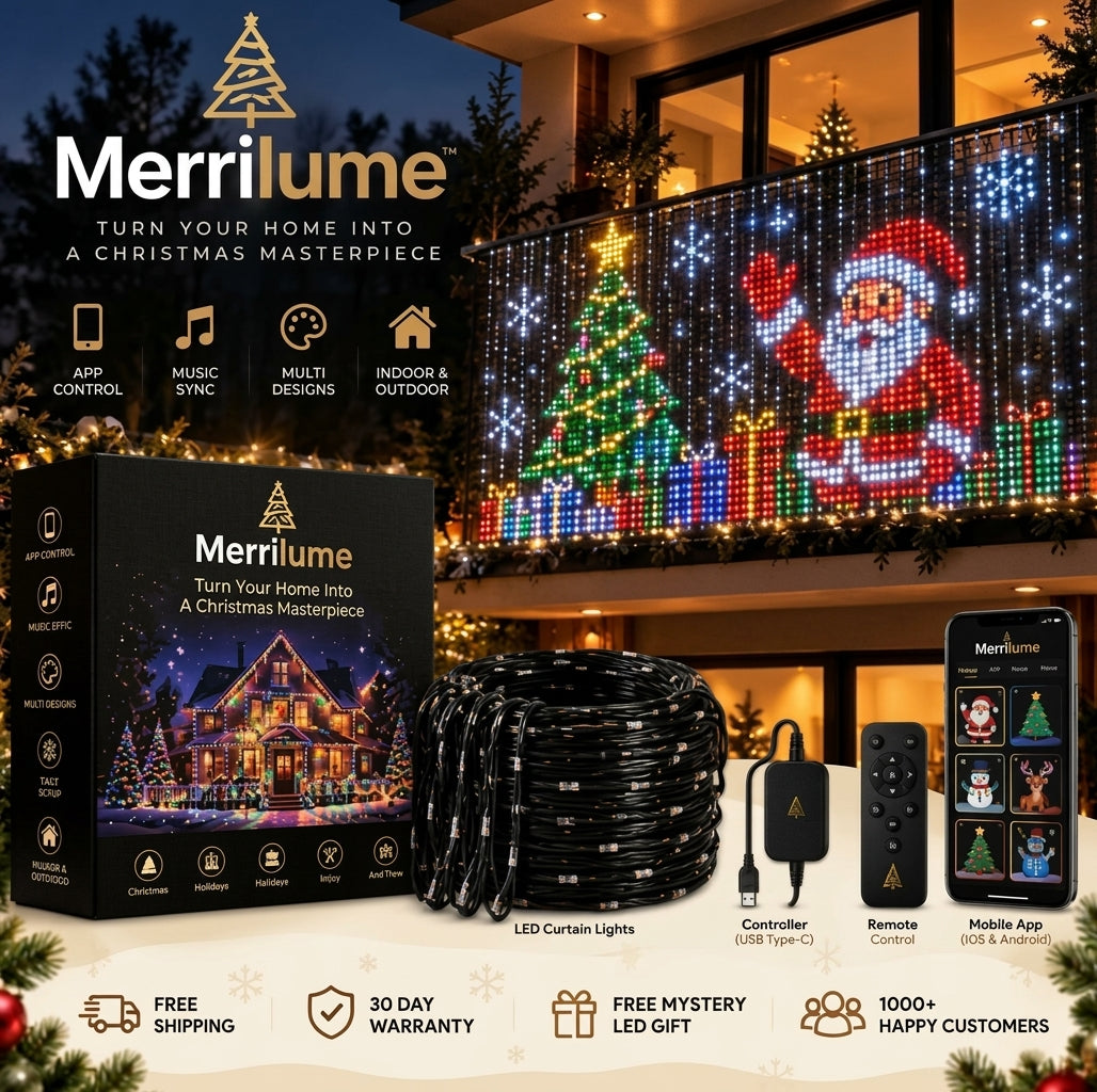 Merrilume™ Magic Christmas Balcony Lights