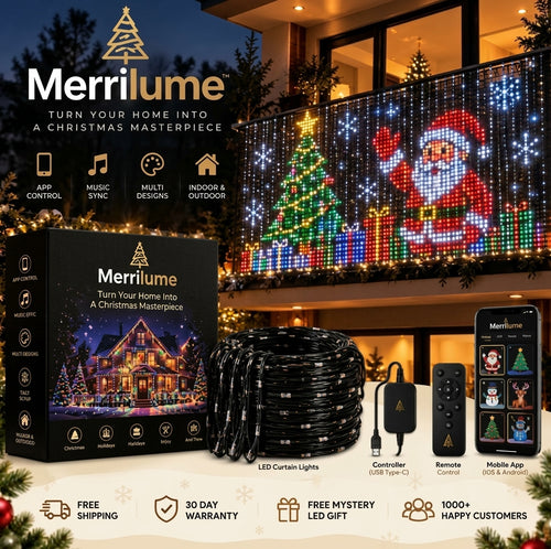 Merrilume™ Magic Christmas Balcony Lights